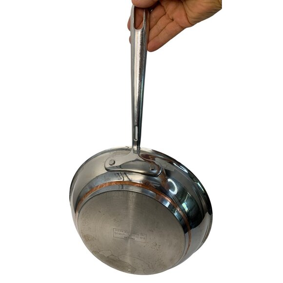 All-Clad Stainless Steel Fry Pan Bloomingdale's 10" Medium GUC N10099 - Picture 2 of 9